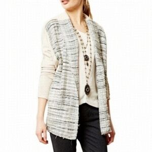 Dolan Anthropologie Twinkling Tweed Coastal Collection‎ Cardigan Womens Size M